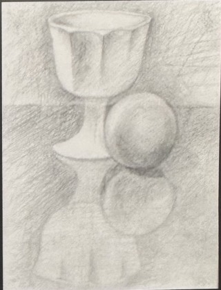 殷傑素描作品