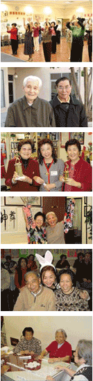 SunnyDay participants enjoying activities